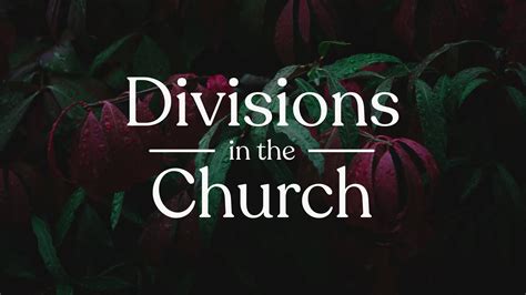 Jesus prayed for unity (John 17). . Church of christ divisions